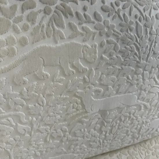 Bespoke jungle scene sofa