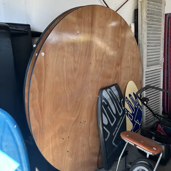 large catering trestle table