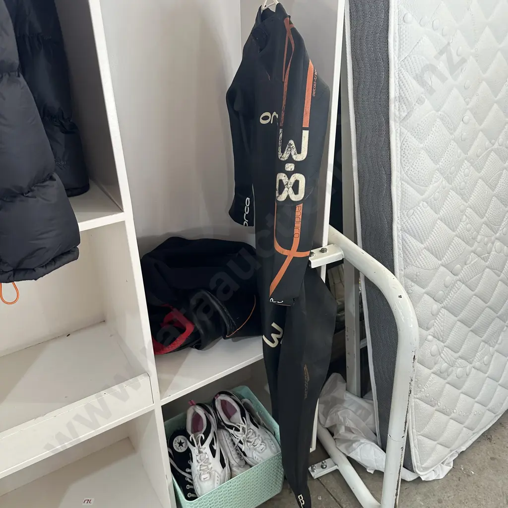 3 wetsuits plus shoes Image 1++