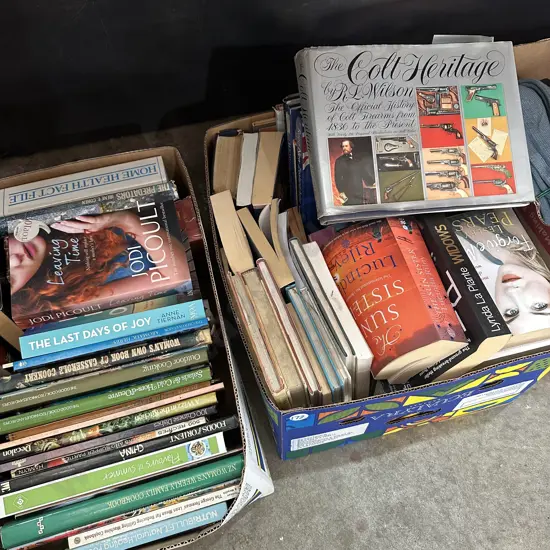 2 box books plus slide machine