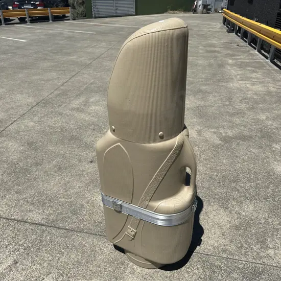 Hard travel case for golf set