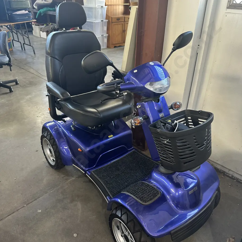 As new (virtually unused) Merits mobility scooter cost 7.5k from Hewitts Image 1++