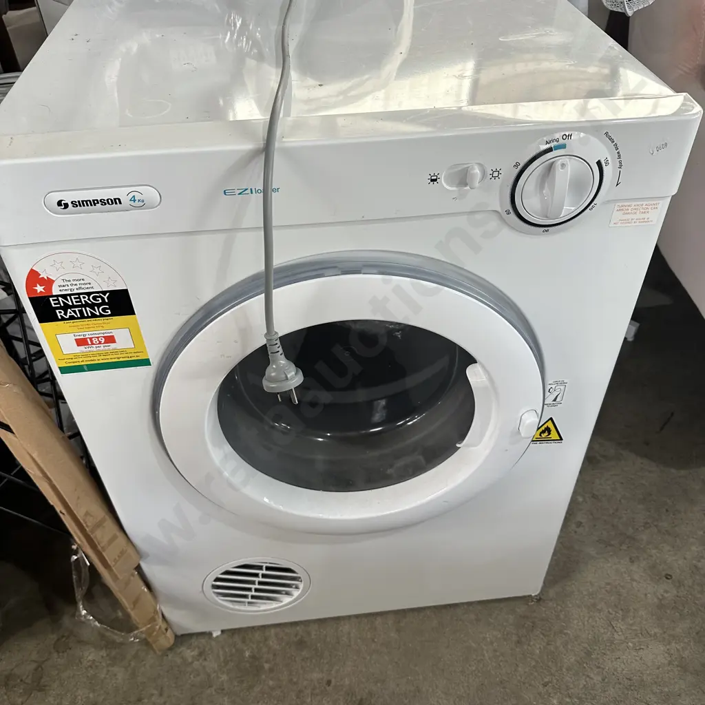 Simpson 4kg drier Image 1++