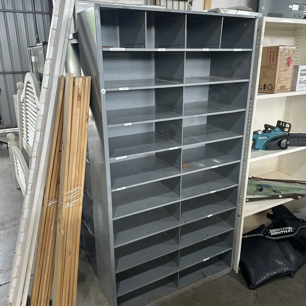 metal pigeon hole unit  1830mm High 985mm Wide 385mm Deep Image 1++