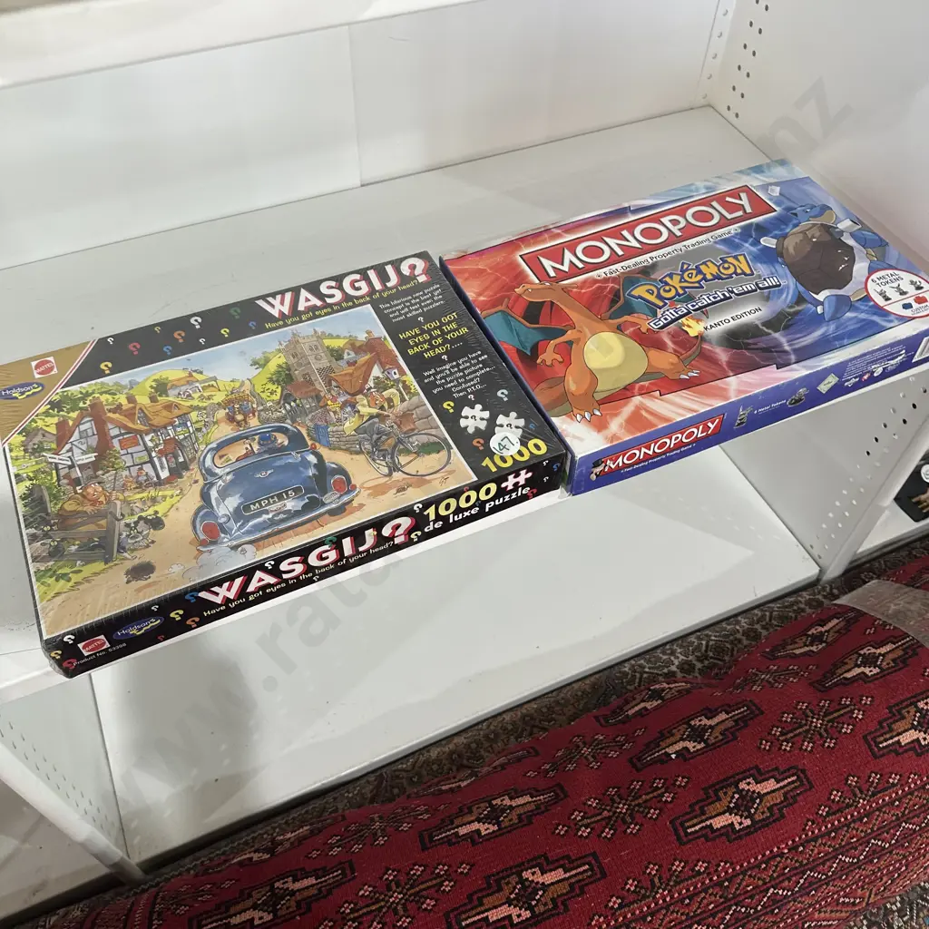 Monopoly "Pokemon" & new Wasgij Image 1++