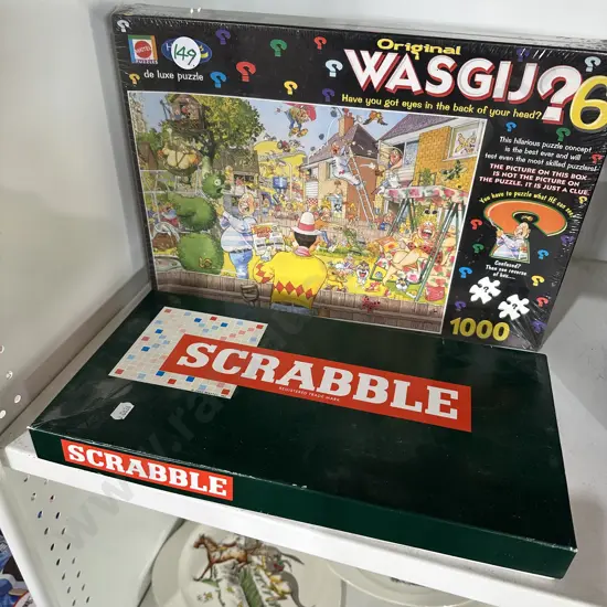 Scrabble & new Wasgij