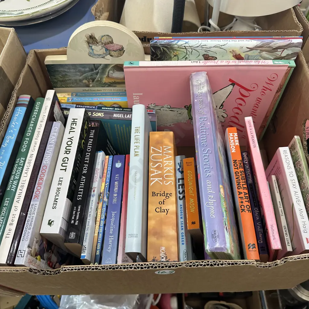 Box of books Image 1++