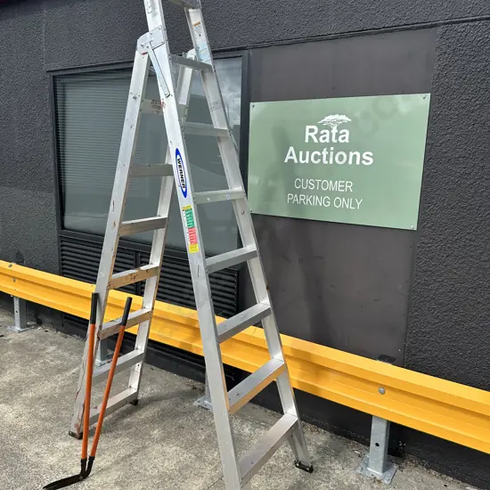 Werner 8 foot ladder - excellent condition, plus edge clippers