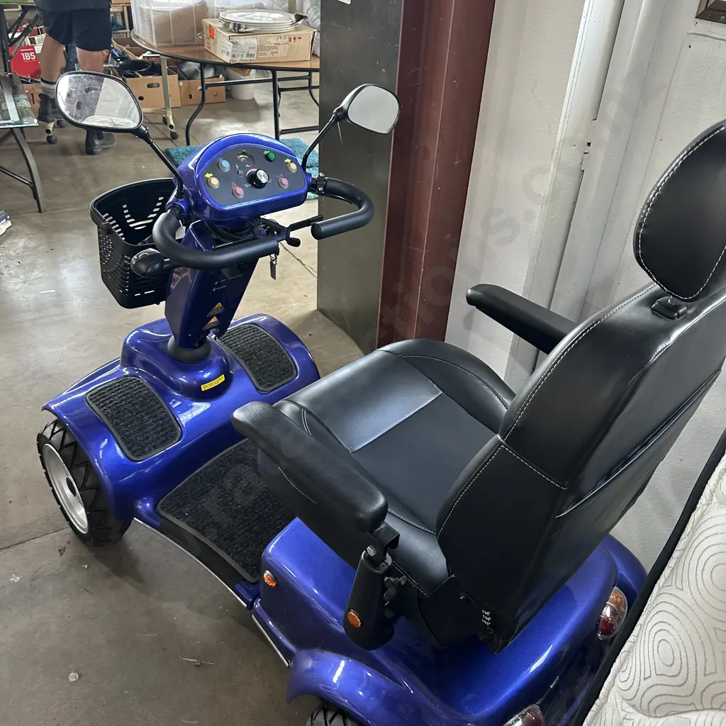 As new (virtually unused) Merits mobility scooter cost 7.5k from Hewitts Image 1++