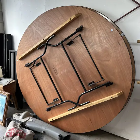 large catering trestle table