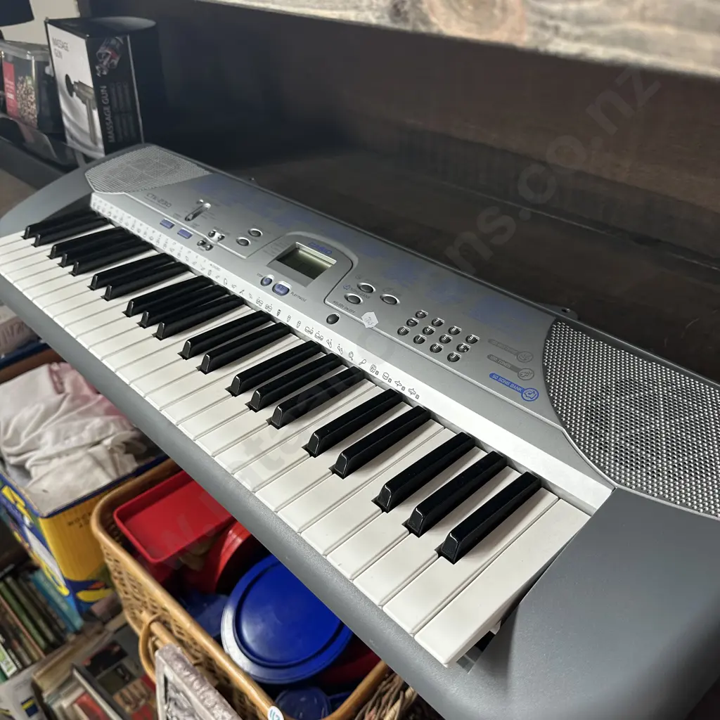 casio keyboard (no power lead so battery only) Image 1++