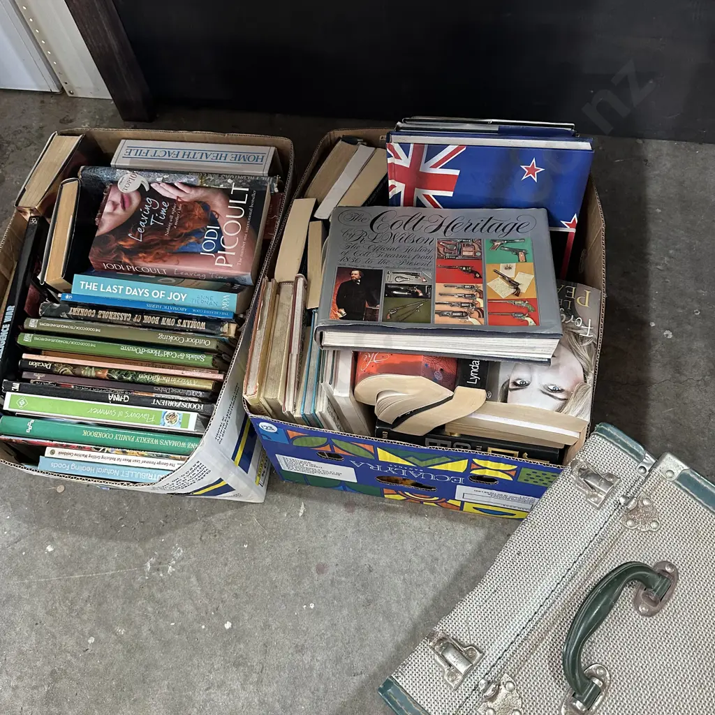 2 box books plus slide machine Image 1++