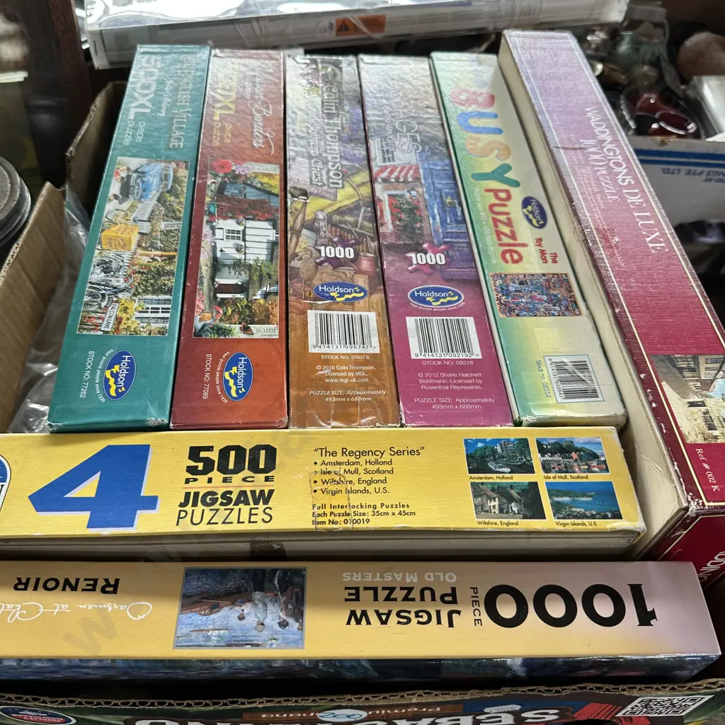 Box of nine puzzles. Image 1++