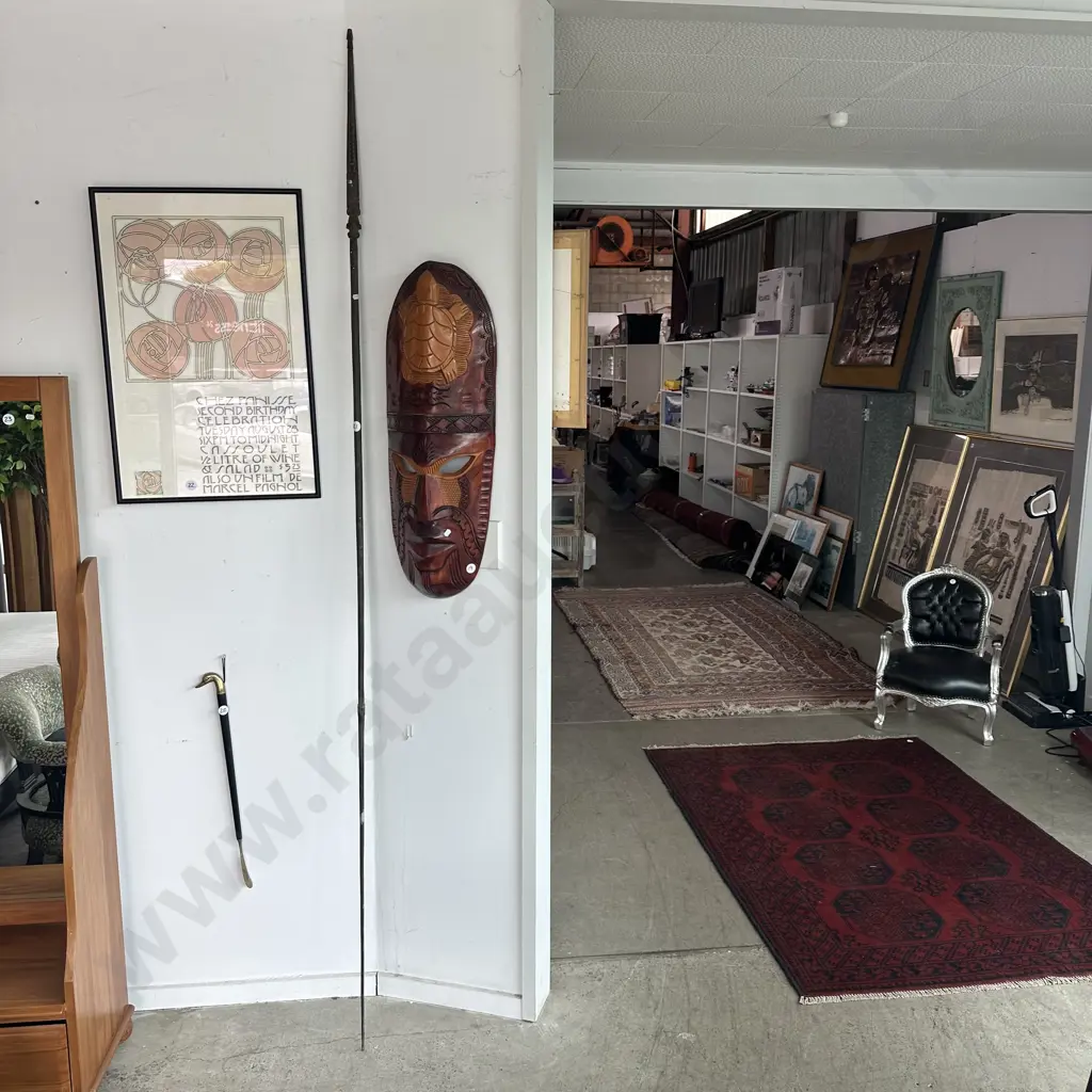 early carved hardwood spare Image 1++