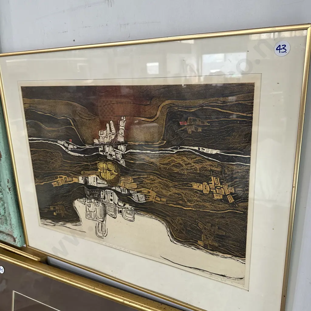 Bonnie Duich ltd edition 1970 "across the beach and into the bay" Image 1++