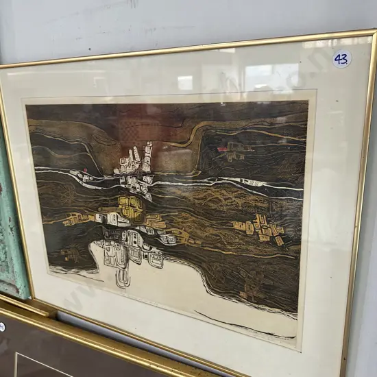 Bonnie Duich ltd edition 1970 "across the beach and into the bay"