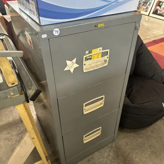 3 drawer file