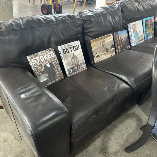 Great combo for the flat - couch & cook books