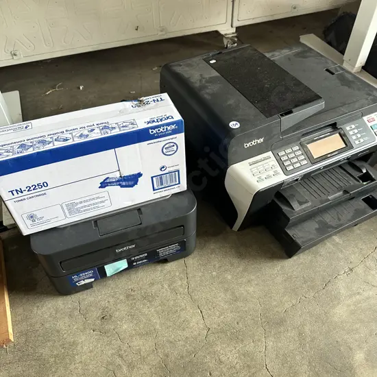 Two photocopiers plus new toner.