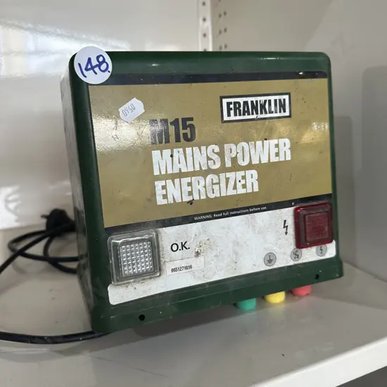 Mains power electric fence controller.