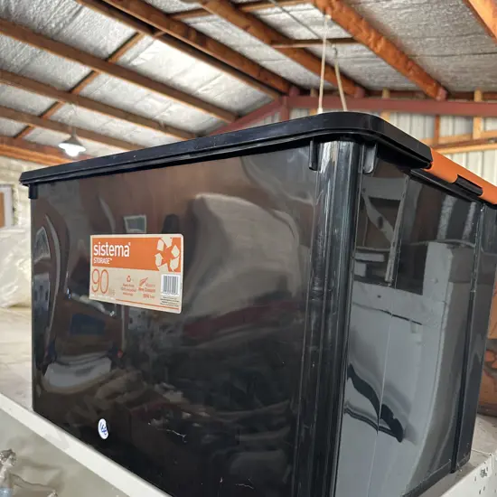 90L sistema lidded bin
