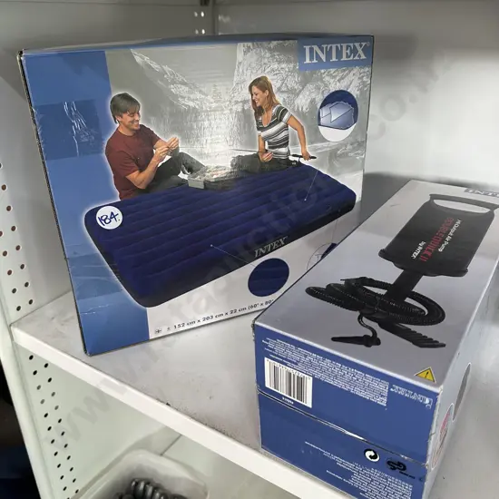 new airbed and pump