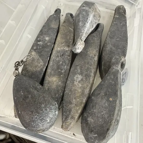 xtra large lead sinkers