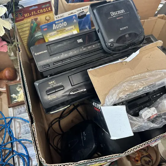 VCR players, car stereo and Diskman etc.